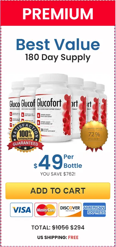Glucofort 6 bottle price